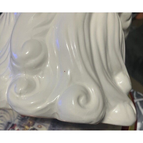 Vintage "Spode Christmas Memories" cookie jar made in England 12" Dolomite - Picture 5 of 16